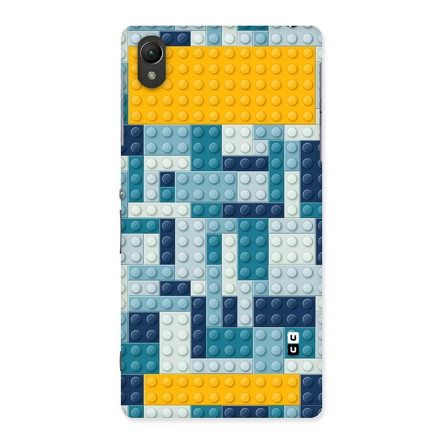 Blocks Blues Back Case for Sony Xperia Z2