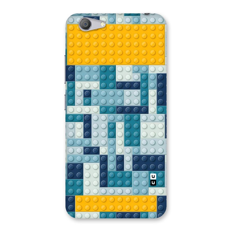 Blocks Blues Back Case for Vivo Y53