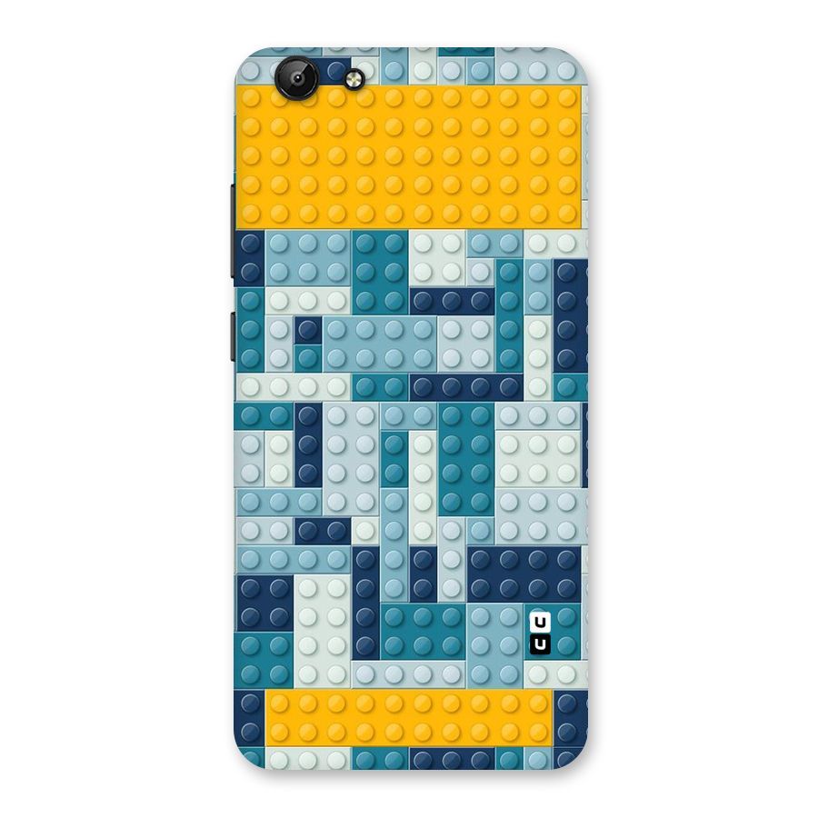 Blocks Blues Back Case for Vivo Y69