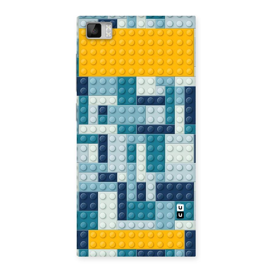 Blocks Blues Back Case for Xiaomi Mi3