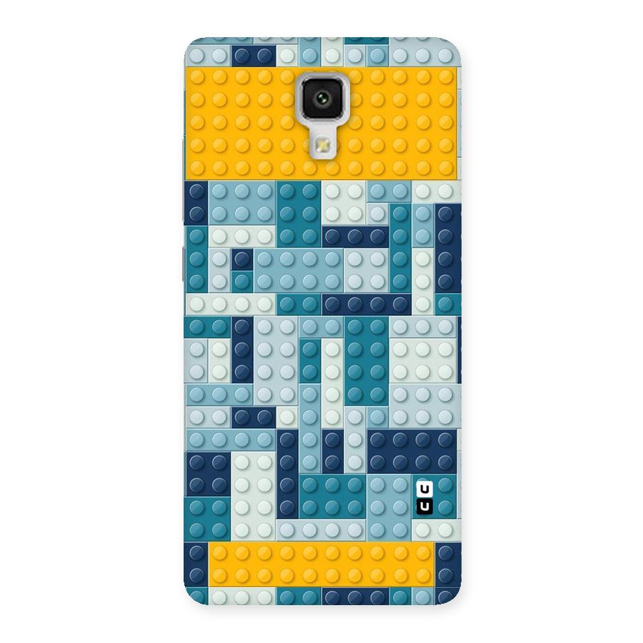 Blocks Blues Back Case for Xiaomi Mi 4