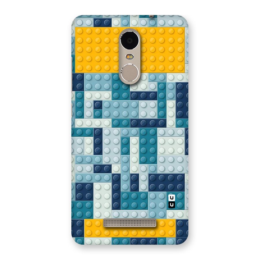 Blocks Blues Back Case for Xiaomi Redmi Note 3