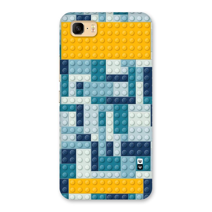 Blocks Blues Back Case for Zenfone 3s Max
