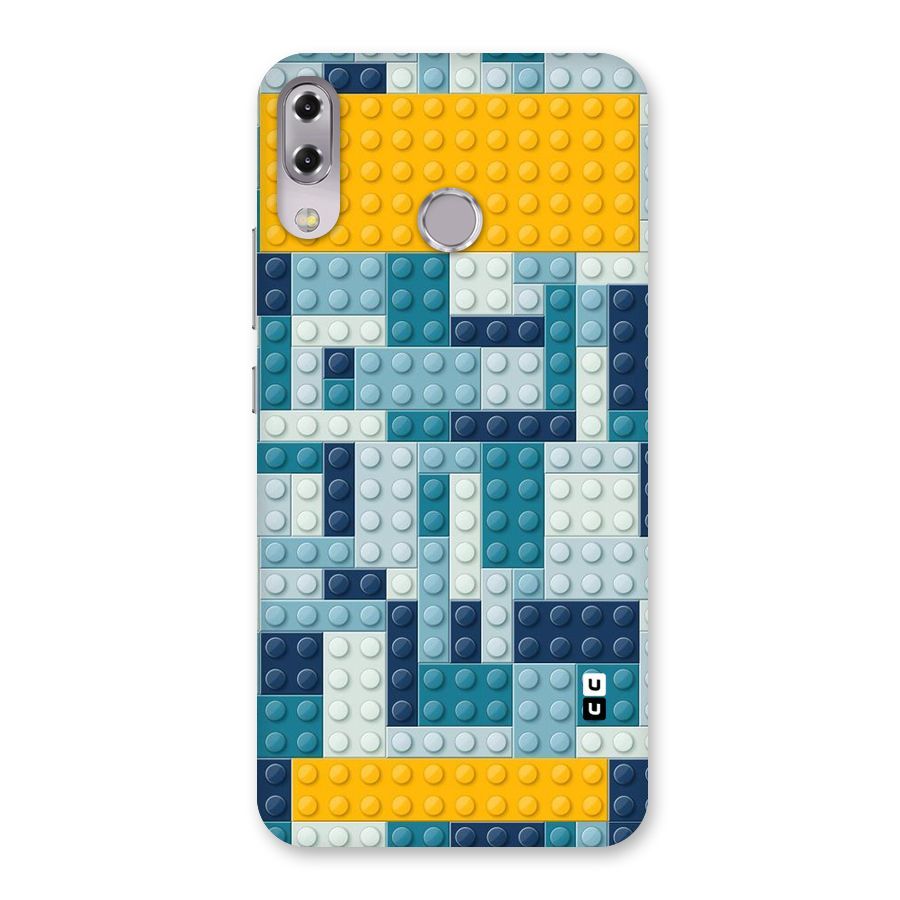 Blocks Blues Back Case for Zenfone 5Z