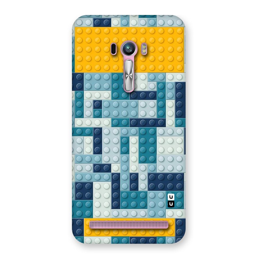 Blocks Blues Back Case for Zenfone Selfie