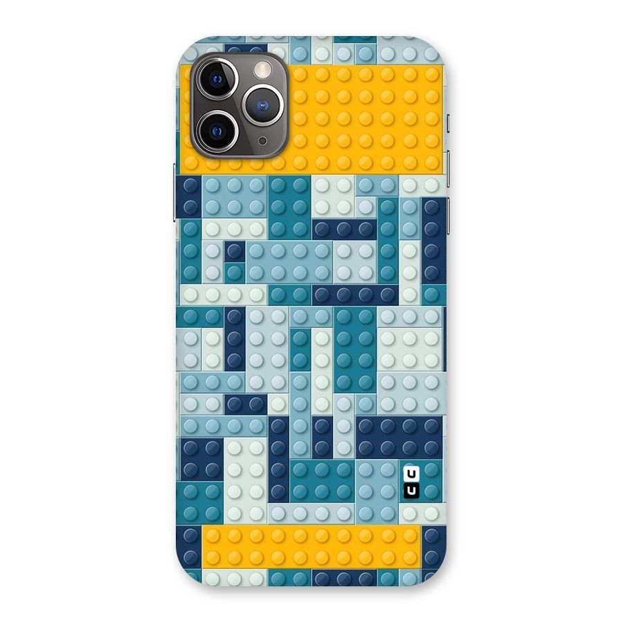 Blocks Blues Back Case for iPhone 11 Pro Max