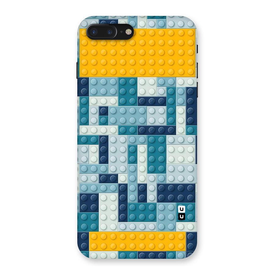 Blocks Blues Back Case for iPhone 7 Plus