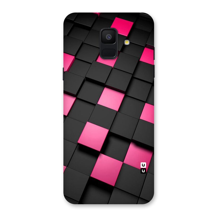 Blocks Diagonal Back Case for Galaxy A6 (2018)