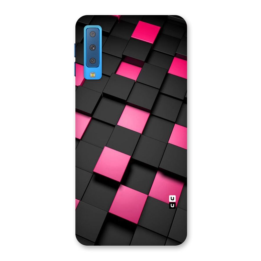 Blocks Diagonal Back Case for Galaxy A7 (2018)