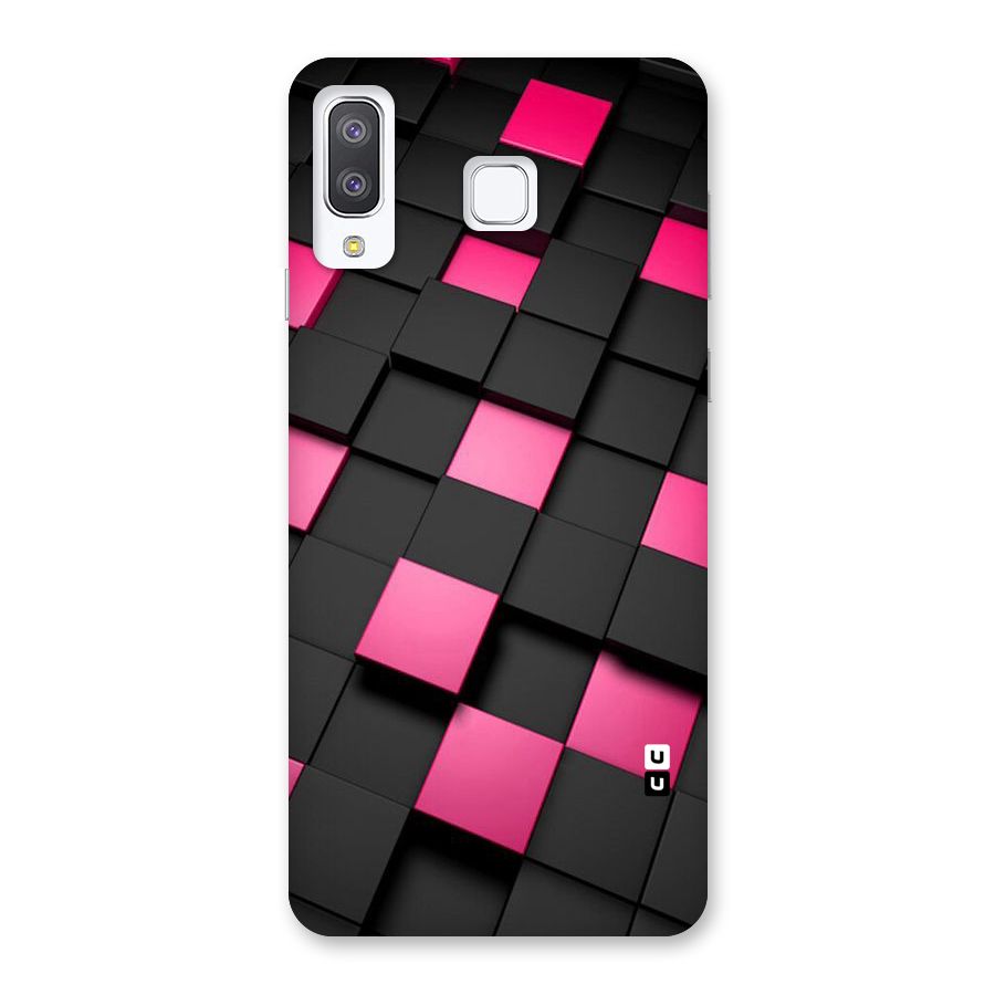 Blocks Diagonal Back Case for Galaxy A8 Star
