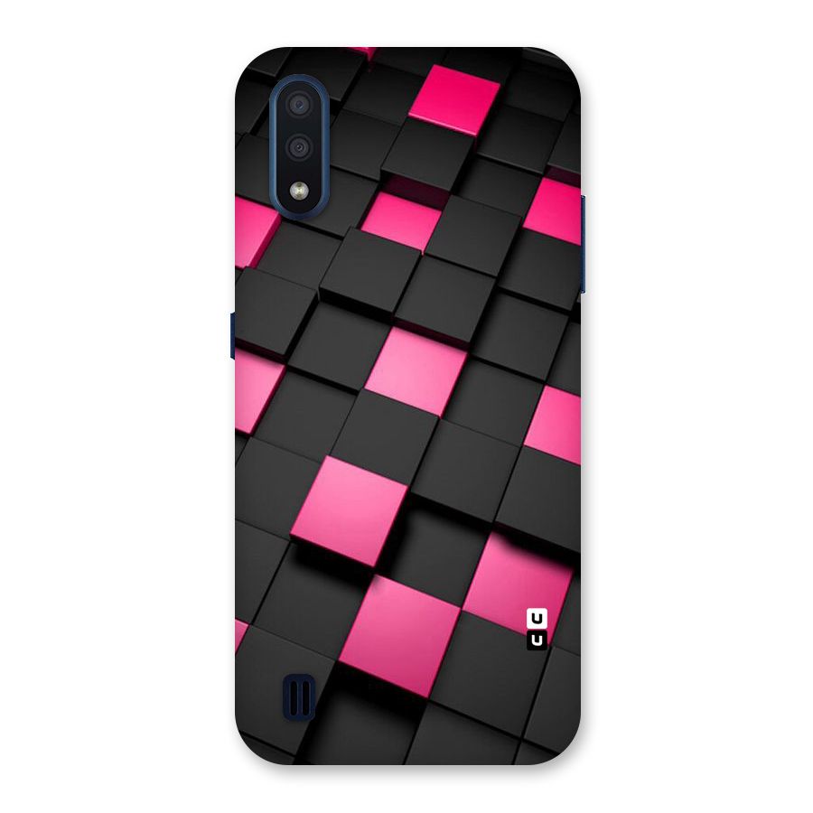 Blocks Diagonal Back Case for Galaxy M01