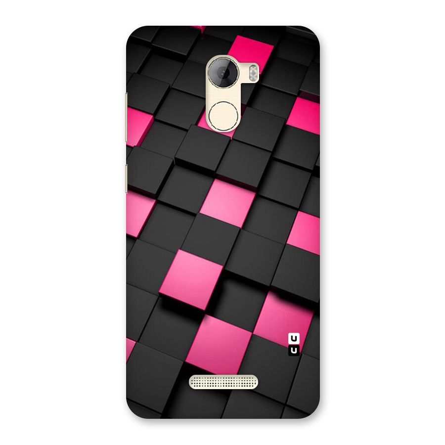 Blocks Diagonal Back Case for Gionee A1 LIte