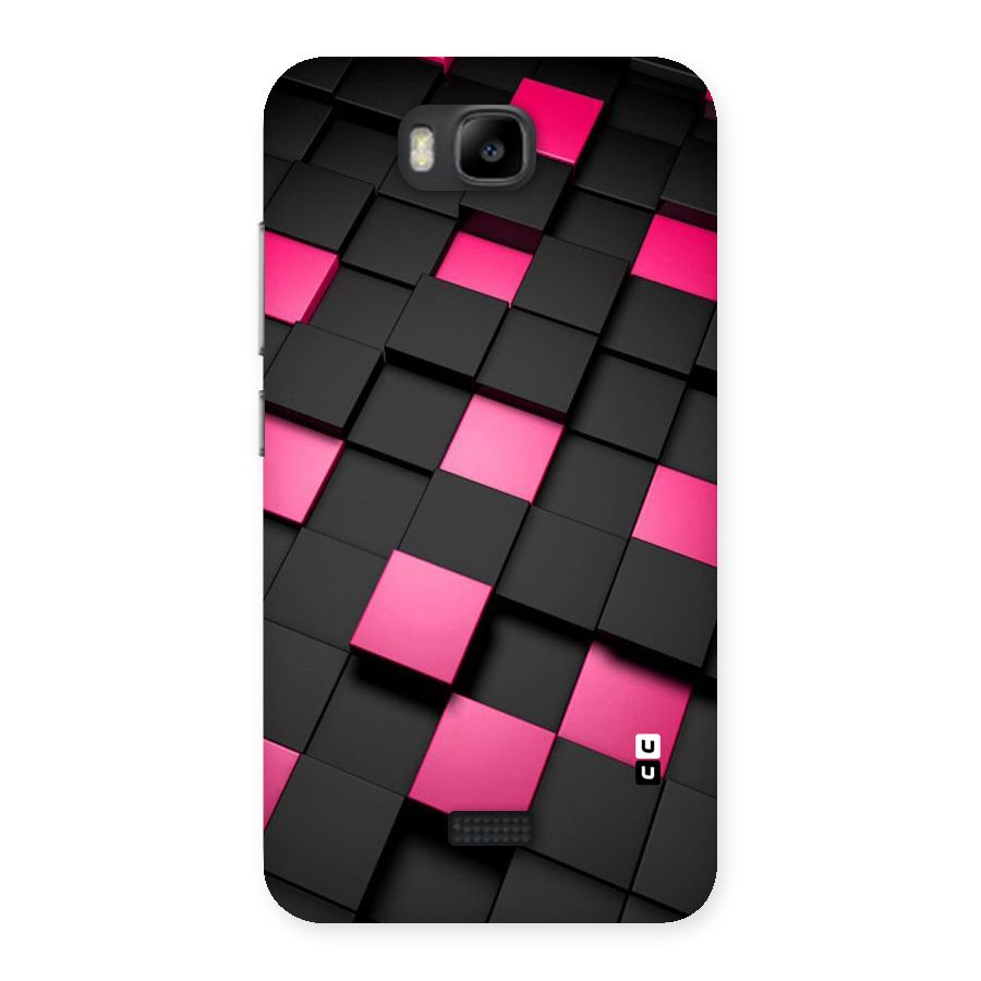 Blocks Diagonal Back Case for Honor Bee