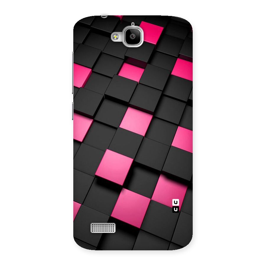 Blocks Diagonal Back Case for Honor Holly