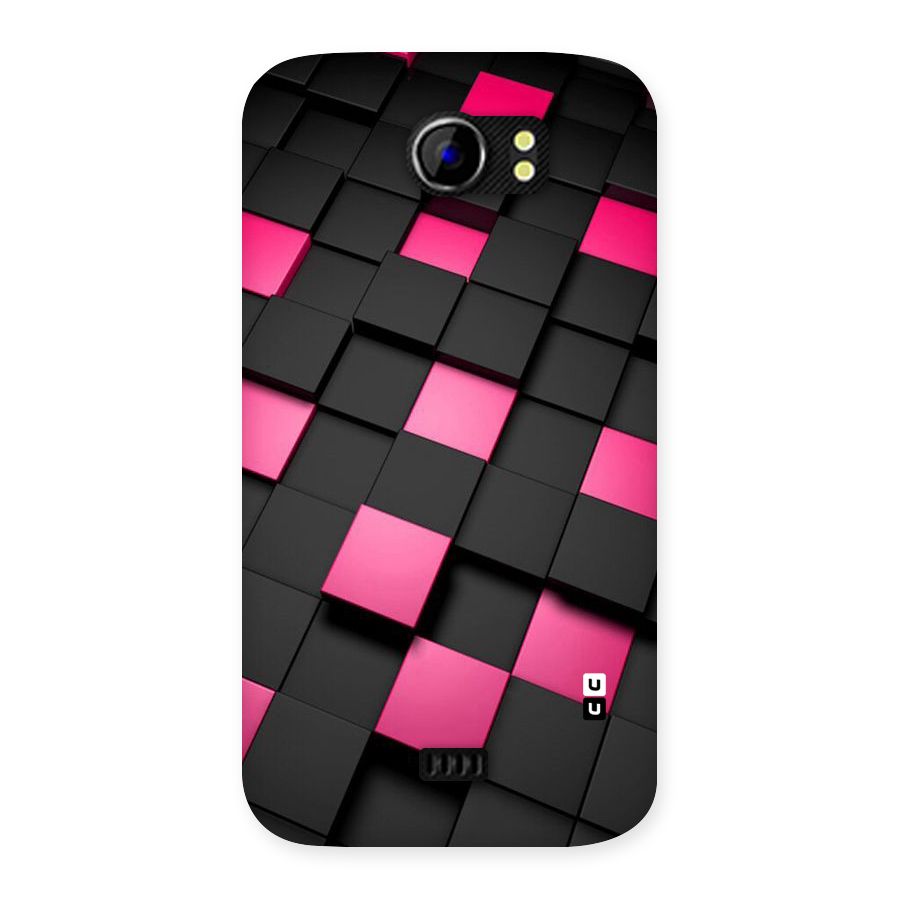 Blocks Diagonal Back Case for Micromax Canvas 2 A110