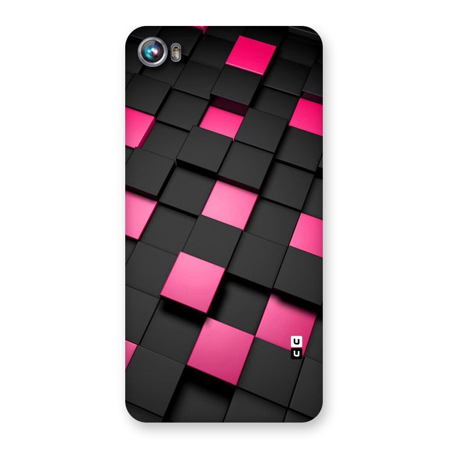 Blocks Diagonal Back Case for Micromax Canvas Fire 4 A107