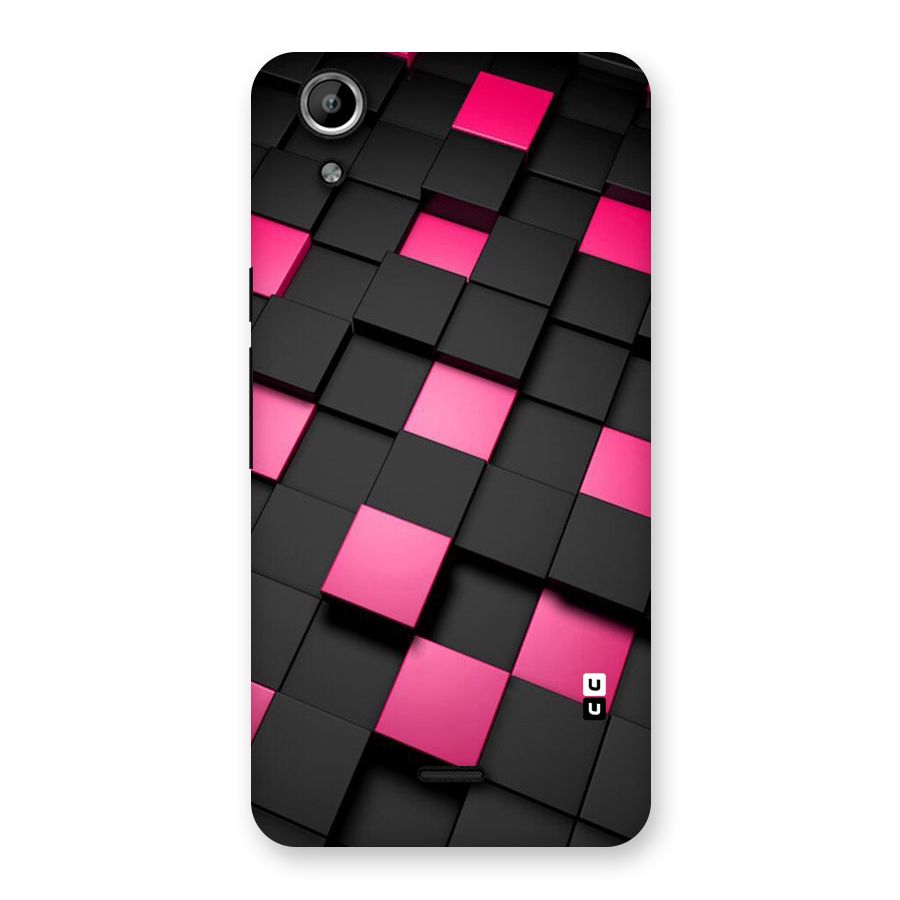 Blocks Diagonal Back Case for Micromax Canvas Selfie Lens Q345