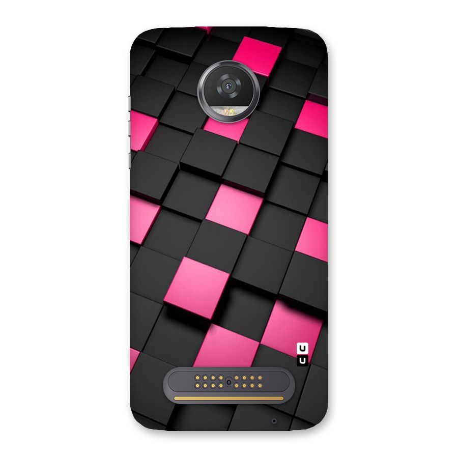 Blocks Diagonal Back Case for Moto Z2 Play