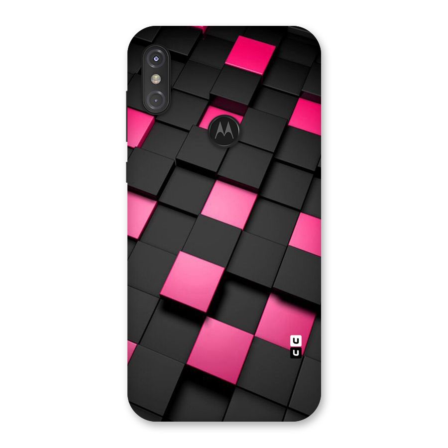 Blocks Diagonal Back Case for Motorola One Power