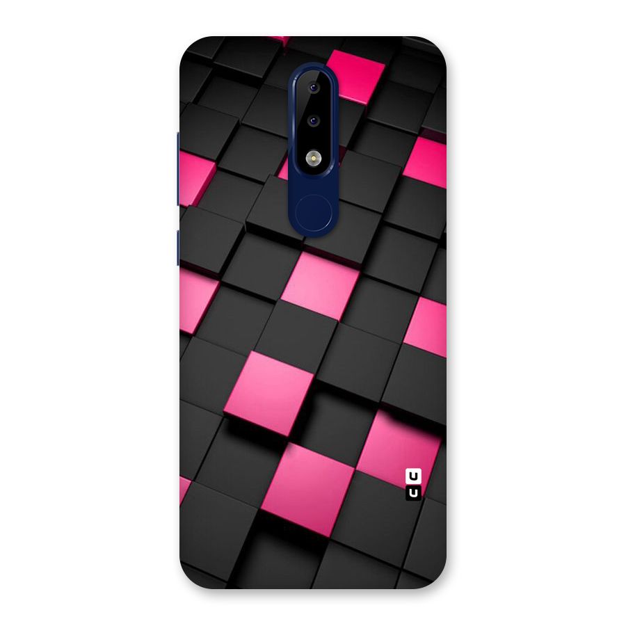 Blocks Diagonal Back Case for Nokia 5.1 Plus