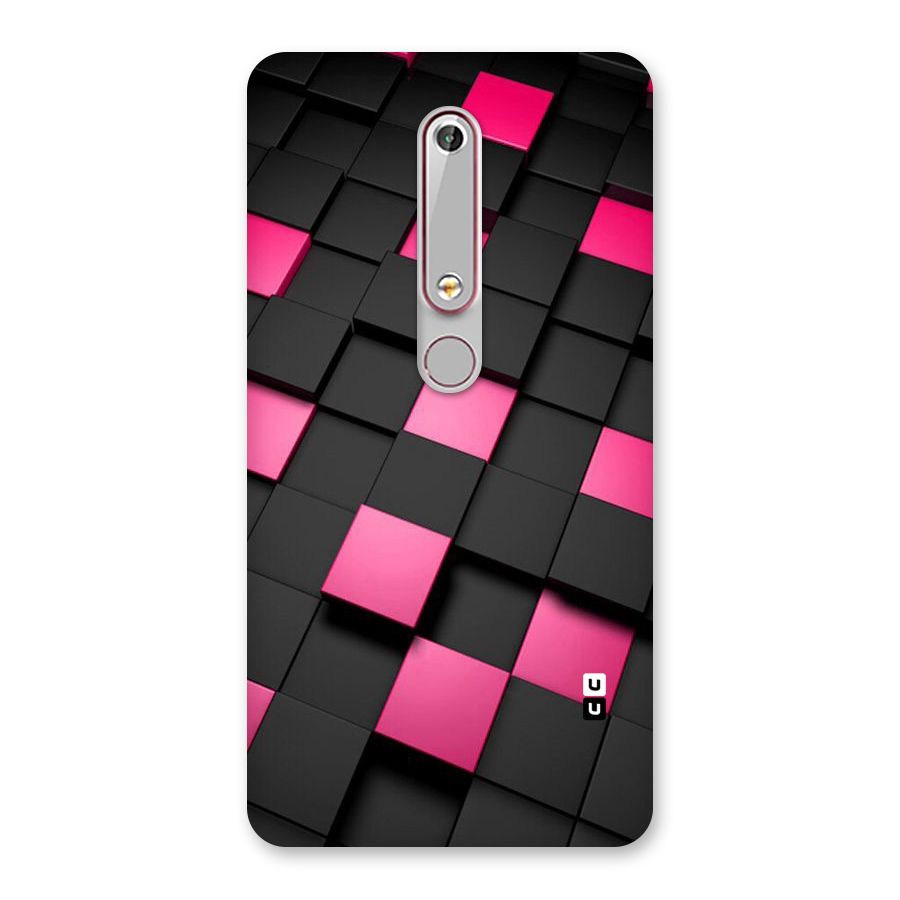 Blocks Diagonal Back Case for Nokia 6.1