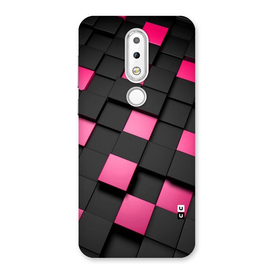 Blocks Diagonal Back Case for Nokia 6.1 Plus