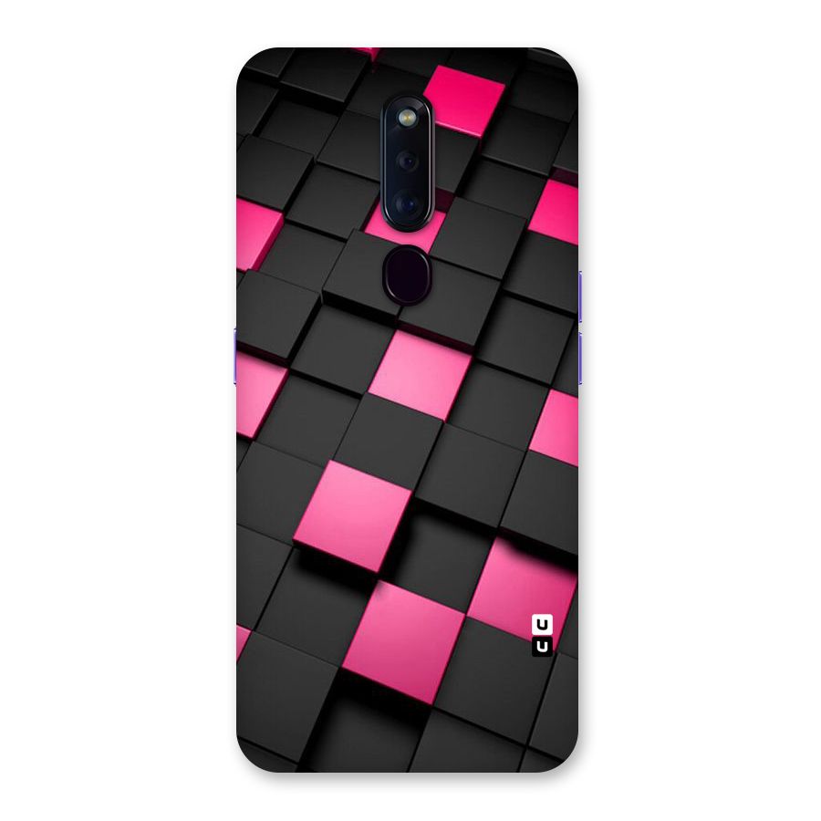 Blocks Diagonal Back Case for Oppo F11 Pro