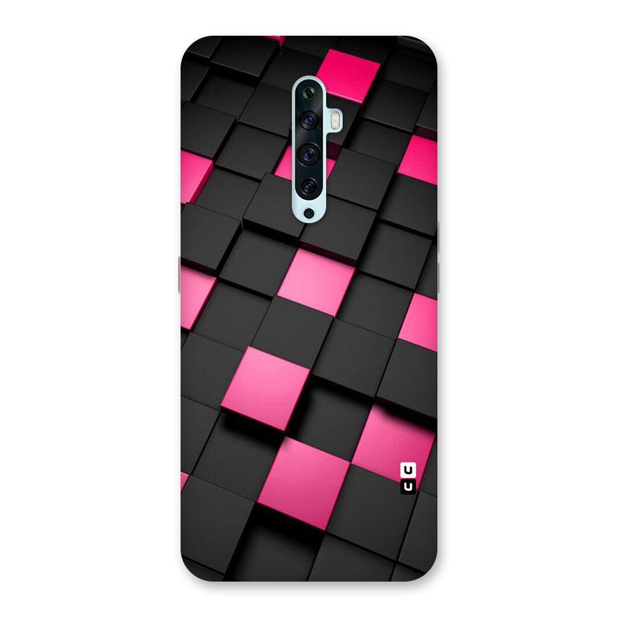 Blocks Diagonal Back Case for Oppo Reno2 F