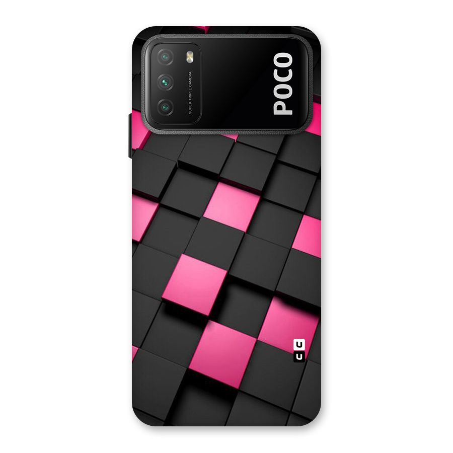 Blocks Diagonal Back Case for Poco M3