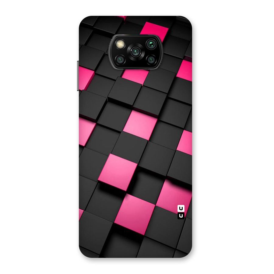 Blocks Diagonal Back Case for Poco X3