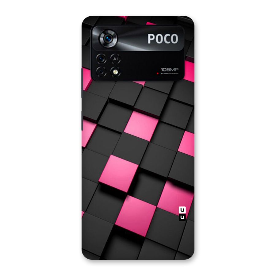 Blocks Diagonal Back Case for Poco X4 Pro 5G