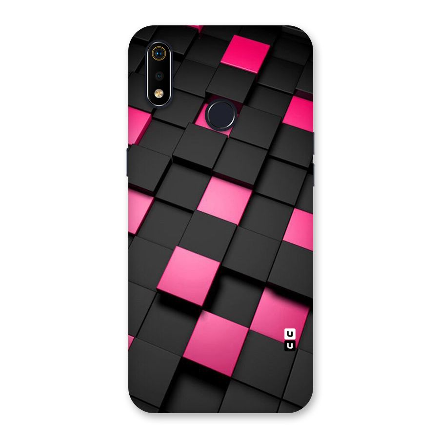Blocks Diagonal Back Case for Realme 3i