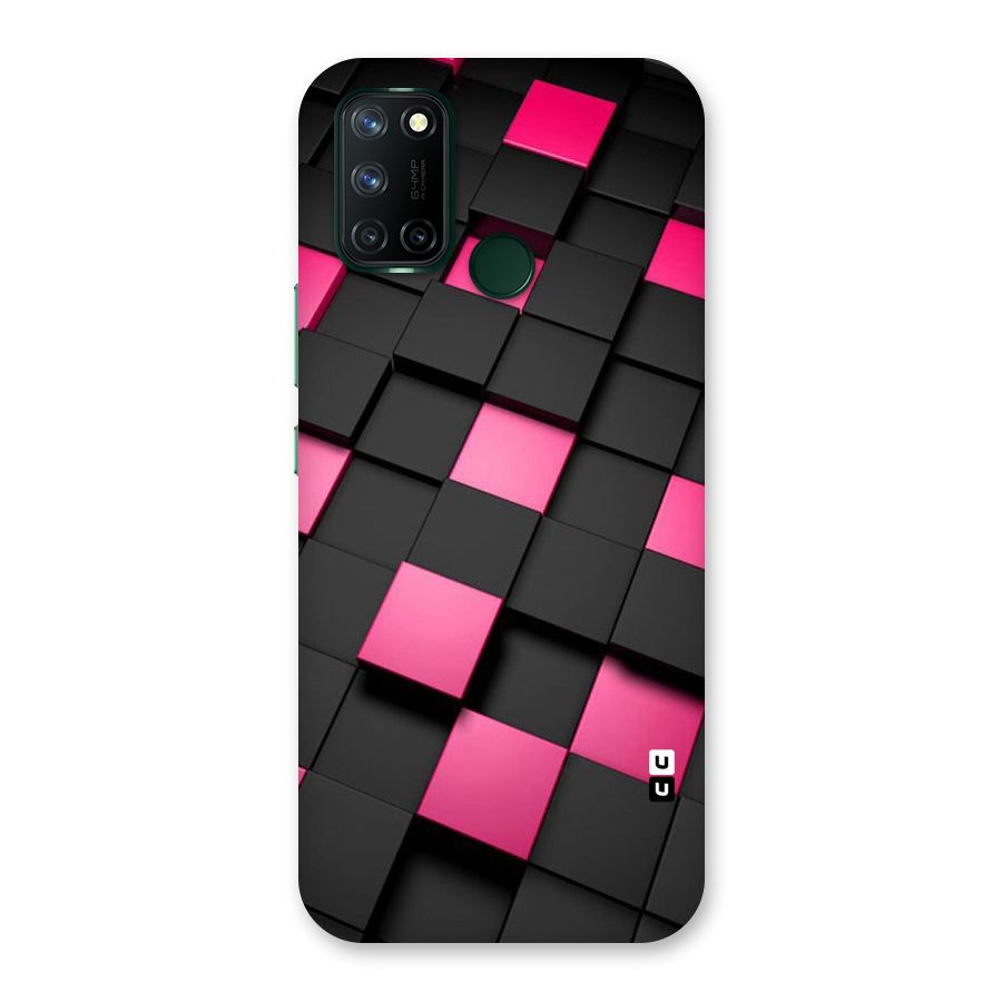 Blocks Diagonal Back Case for Realme 7i
