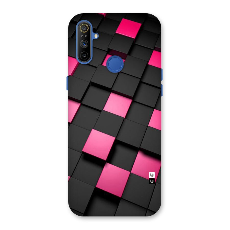 Blocks Diagonal Back Case for Realme Narzo 10A