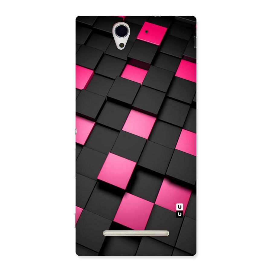 Blocks Diagonal Back Case for Sony Xperia C3