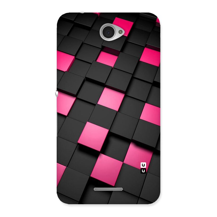 Blocks Diagonal Back Case for Sony Xperia E4