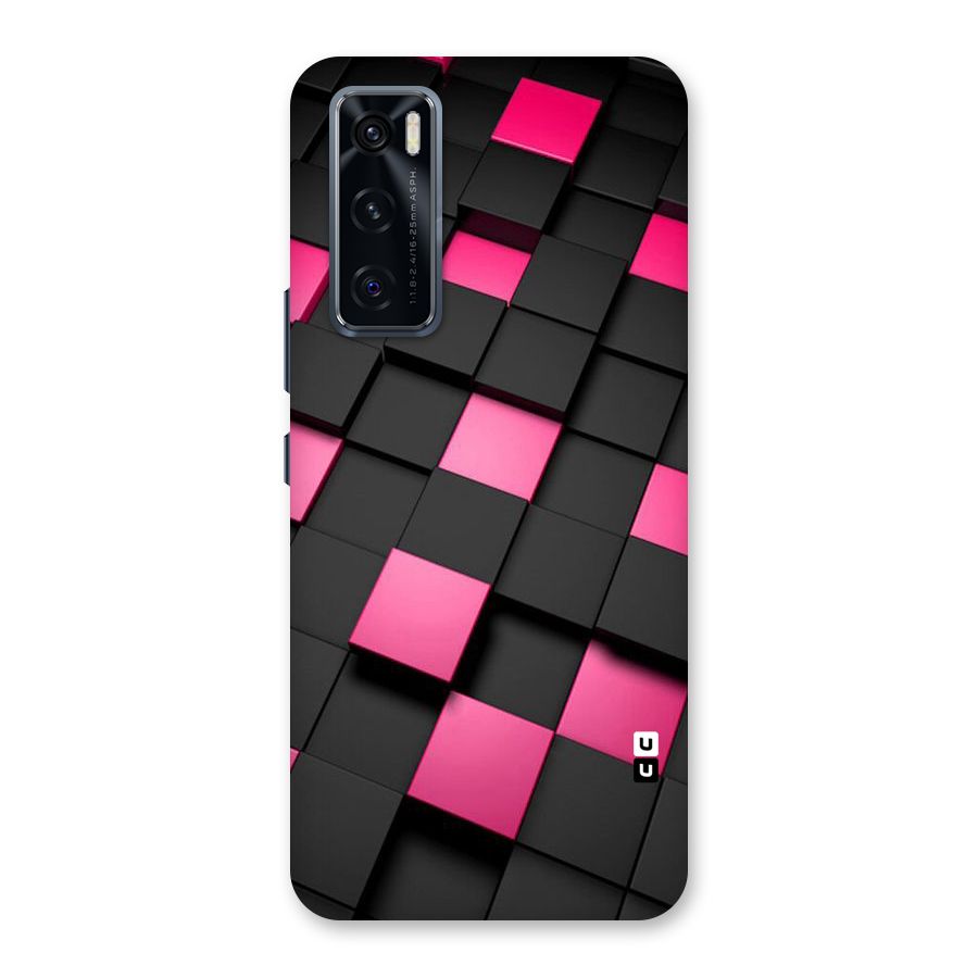 Blocks Diagonal Back Case for Vivo V20 SE