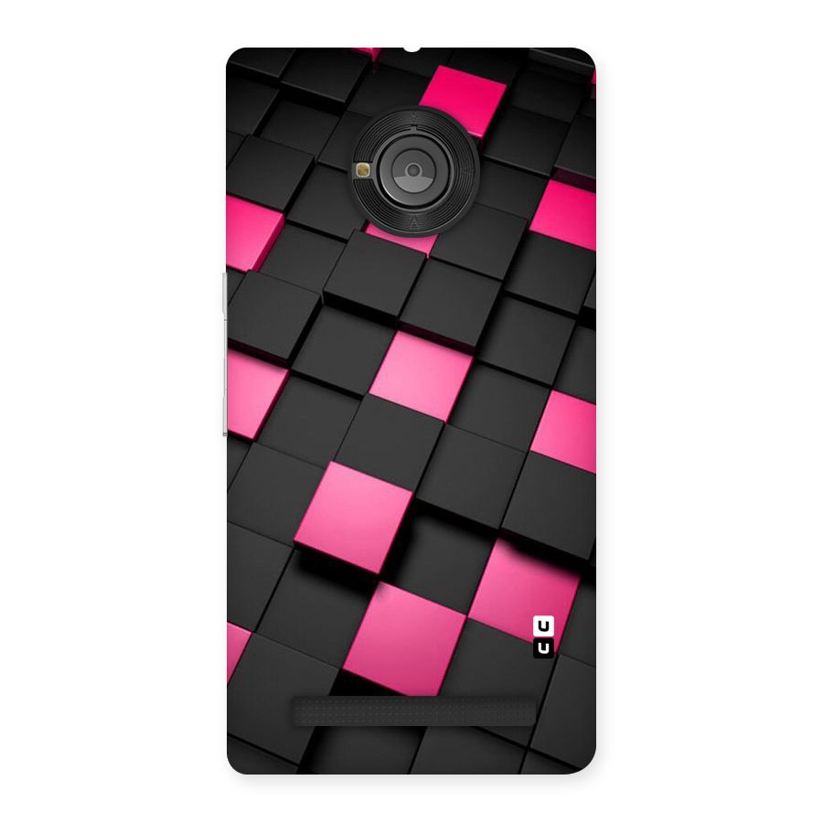 Blocks Diagonal Back Case for Yu Yunique