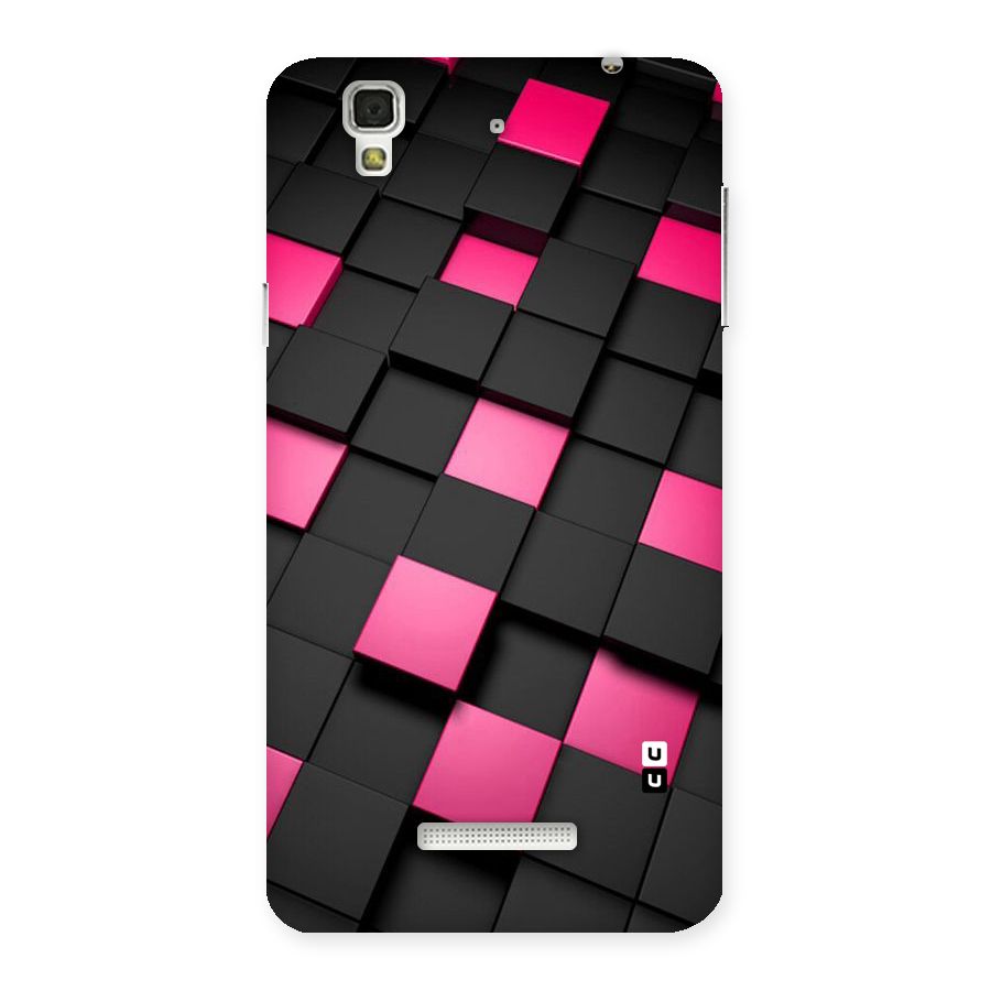 Blocks Diagonal Back Case for Yu Yureka