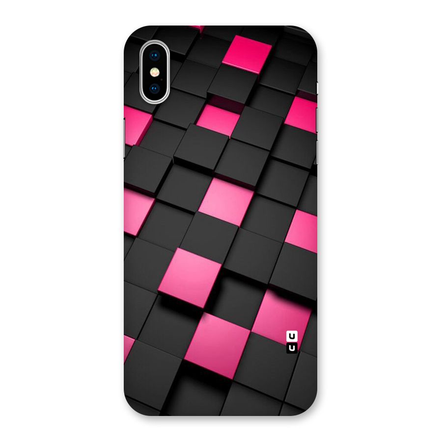 Blocks Diagonal Back Case for iPhone XS