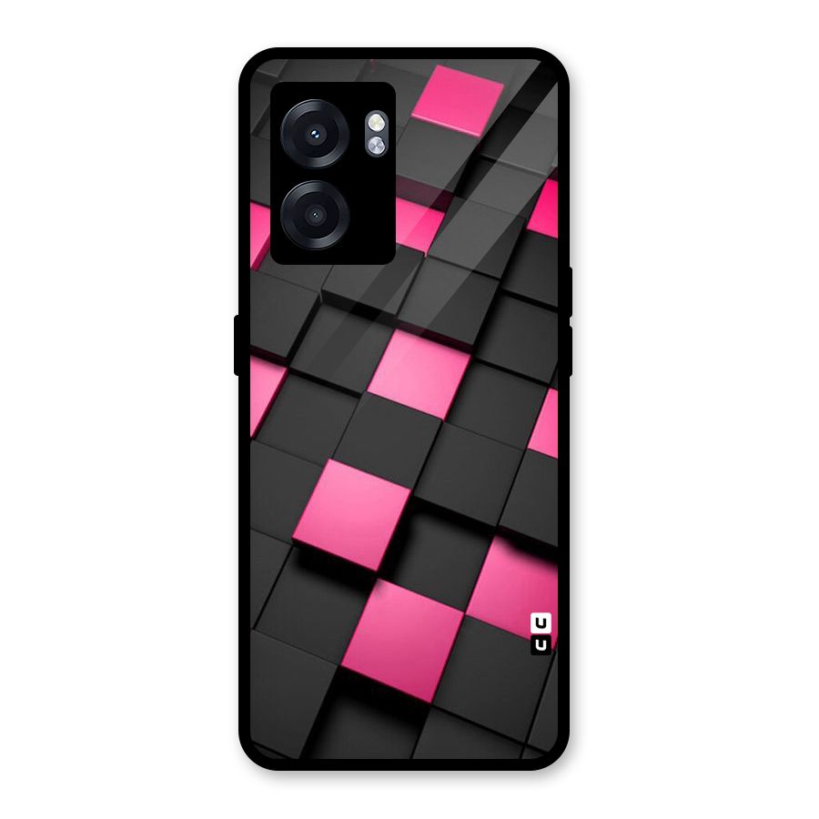 Blocks Diagonal Glass Back Case for Oppo K10 (5G)