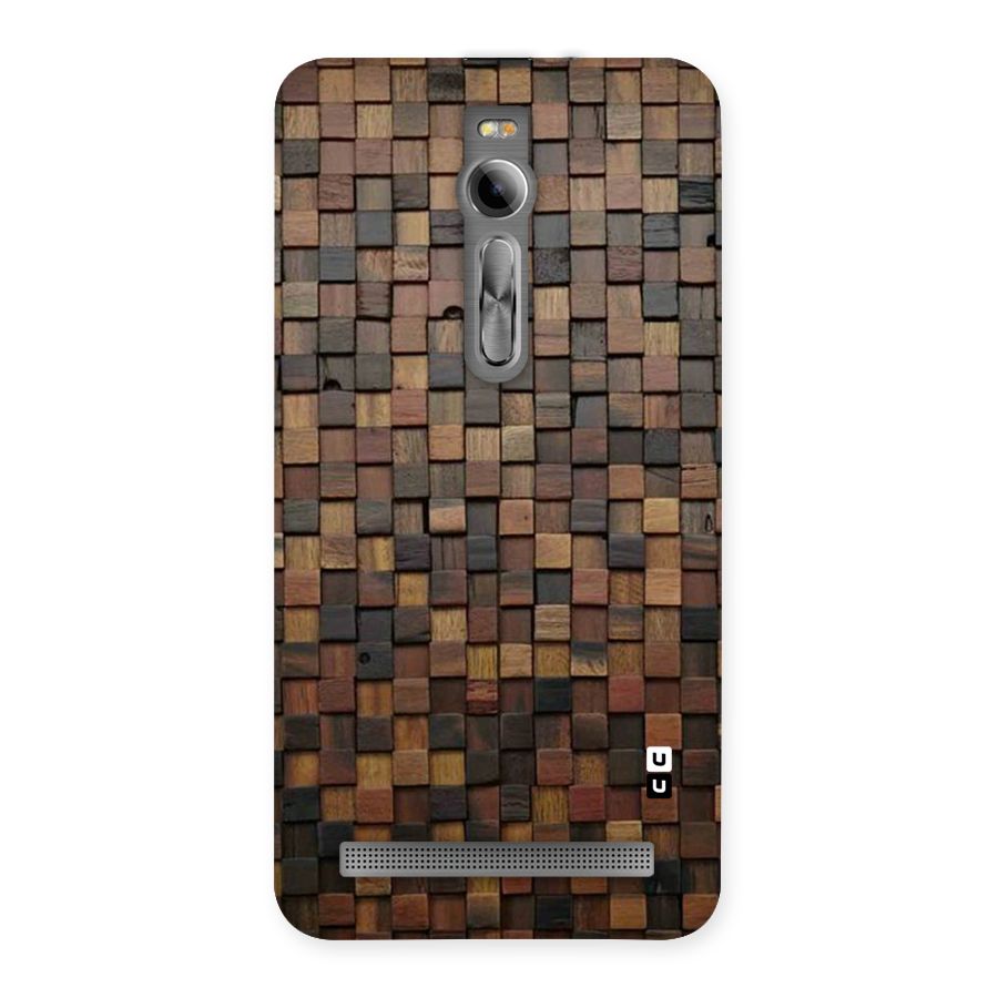 Blocks Of Wood Back Case for Asus Zenfone 2