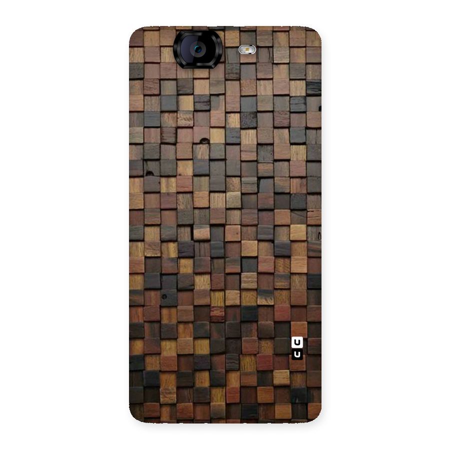 Blocks Of Wood Back Case for Canvas Knight A350