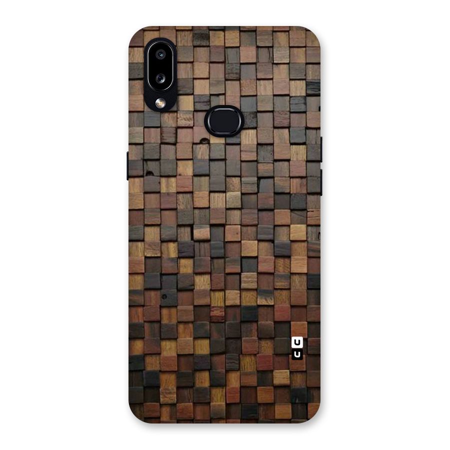 Blocks Of Wood Back Case for Galaxy A10s