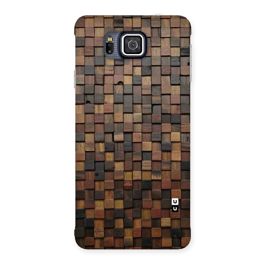 Blocks Of Wood Back Case for Galaxy Alpha