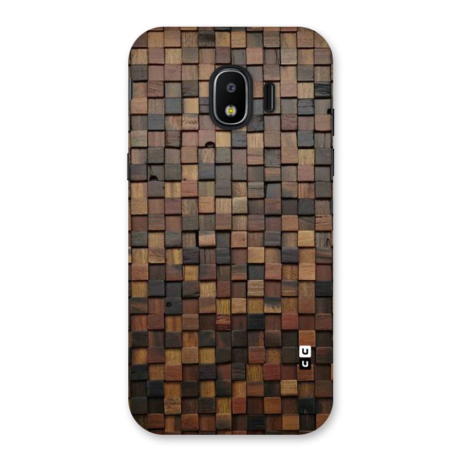 Blocks Of Wood Back Case for Galaxy J2 Pro 2018