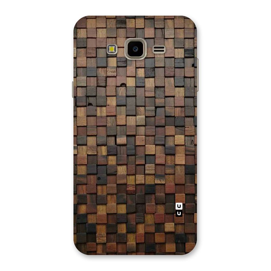Blocks Of Wood Back Case for Galaxy J7 Nxt