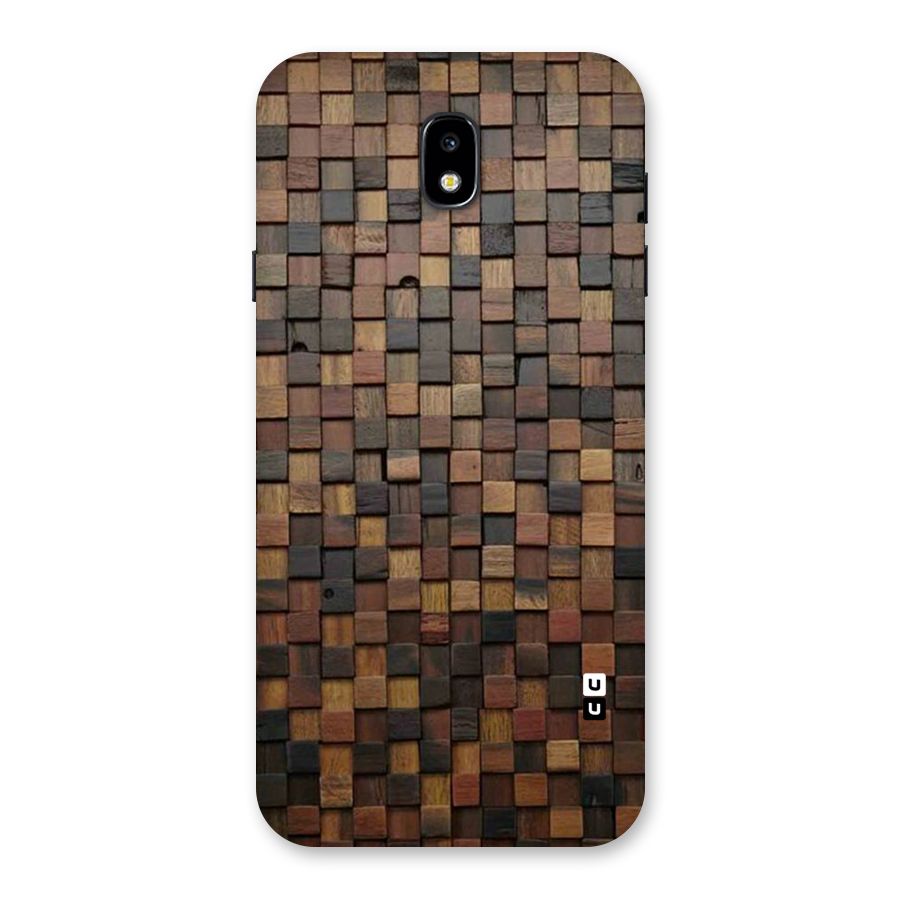 Blocks Of Wood Back Case for Galaxy J7 Pro