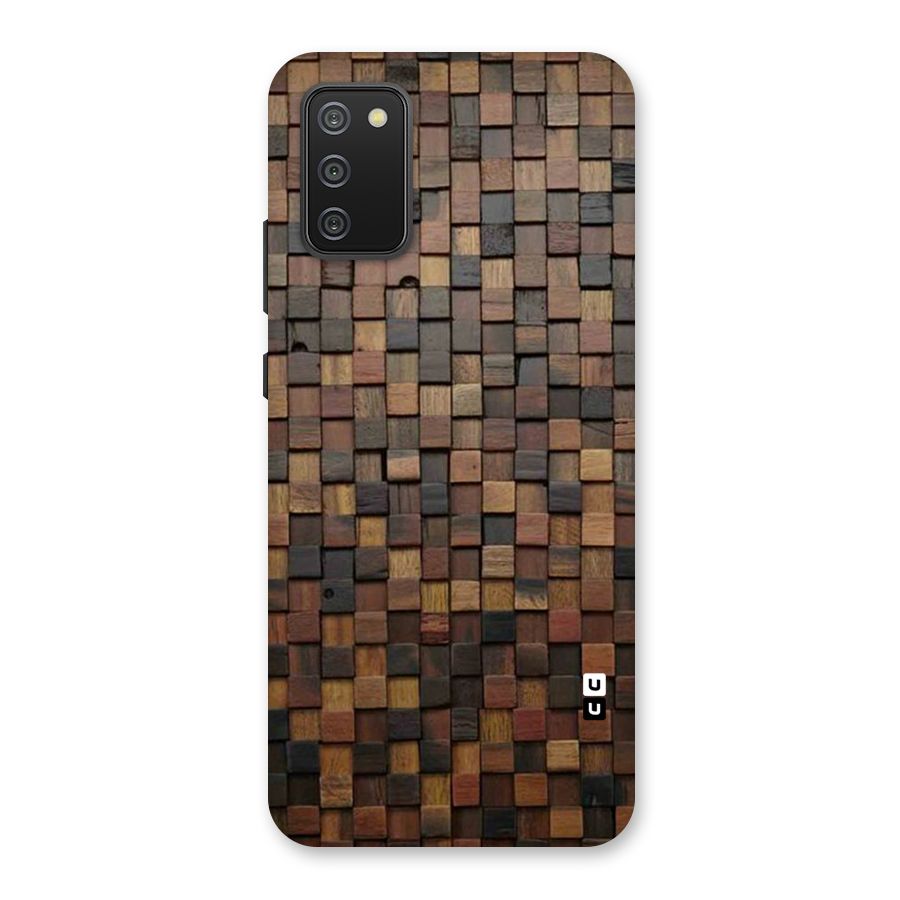 Blocks Of Wood Back Case for Galaxy M02s