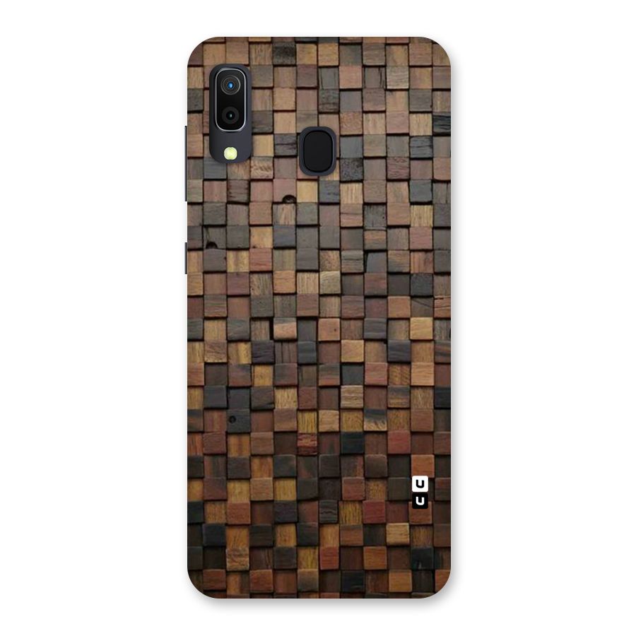 Blocks Of Wood Back Case for Galaxy M10s